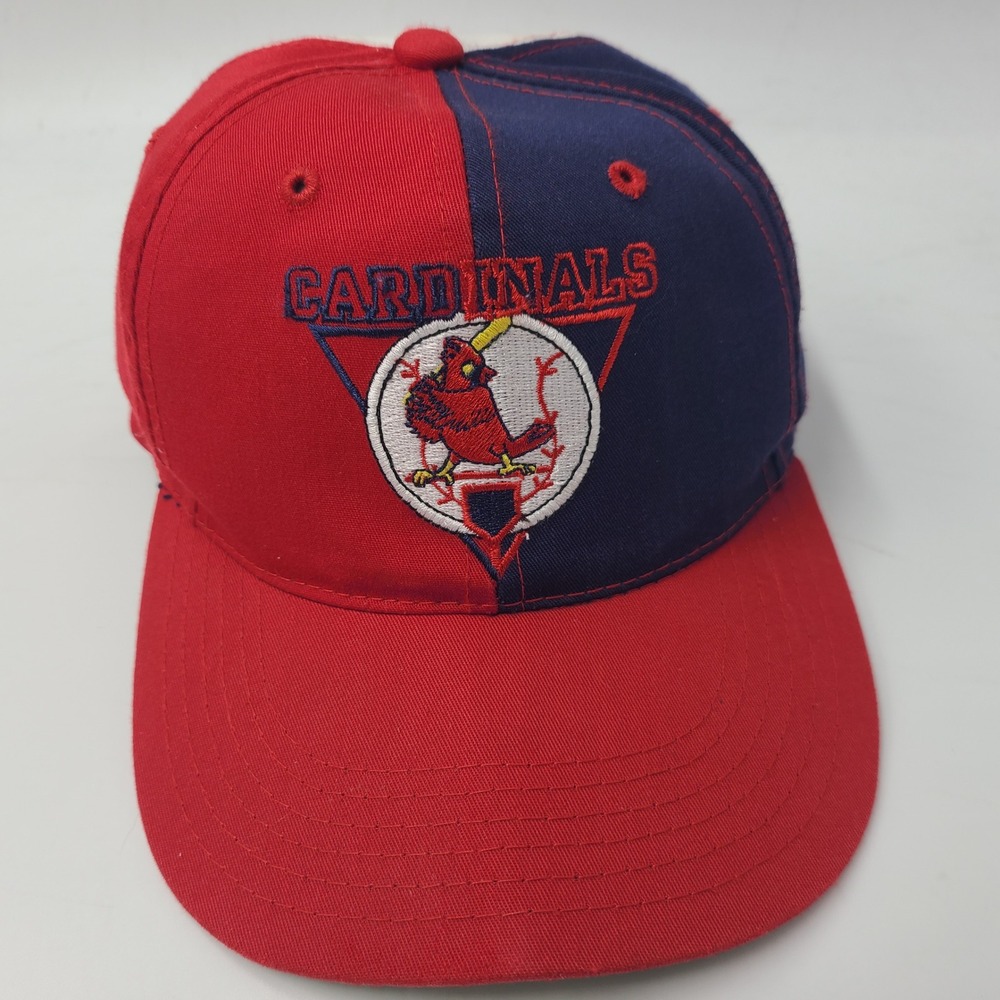 Vintage Youth St Louis Cardinals Hat Snapback Red Blue White‎ MLB Baseball 90s